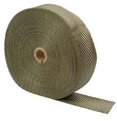 Exhaust and Header Wrap, Titanium, 2 in. Wide x 100 ft. Length, Each