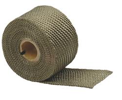 Exhaust and Header Wrap, Titanium, 2 in. Wide x 25 ft. Length, Each