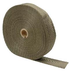 Exhaust and Header Wrap, Titanium, 1 in. Wide x 100 ft. Length, Each