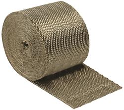 Exhaust and Header Wrap, Titanium, 4 in. Wide x 100 ft. Length, Each