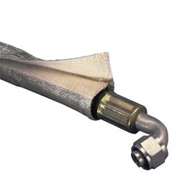 Heat Protection, Heat Shroud, 1 in. Diameter x 36 in. Length, Hook and Loop Fastening, Each