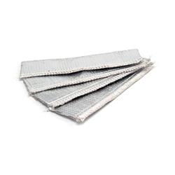 Spark Plug Boot Protectors, Aluminized Plug Wire Sheath, 6 in., Silver, Set of 4