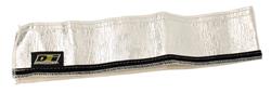 Heat Shroud, 500 degrees F, 0.75 in. Diameter, 36.00 in. Length, Silver, Hook and Loop, Each
