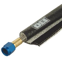 Heat Barrier Shield, Fire Wrap 3000, Black, Velcro® Closure, Hoses/Wires, 1 in. Diameter, 2 ft. Length, Each