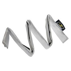 Heat Sleeve, 500 degrees F, Silver, 2.50 in. Diameter, 36.00 in. Length, Velcro®, Each