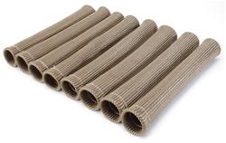 Heat Protection, Titanium Protect-A-Boots, XL, 1,800 degrees F, Slip-on, 8 in. Length, Set of 8
