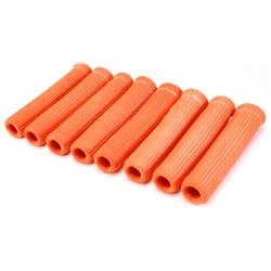 Heat Protection, Protect-A-Boots, 1,200 degrees F, Slip-on, Orange, 6 in. Length, Set of 8