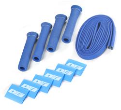 Heat Protection, Protect-A-Boot, Wire Kit, Blue, Shrink Tube, 4 Cylinder, Kit