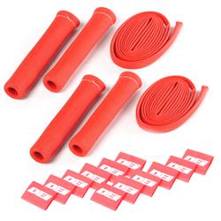 Heat Protection, Protect-A-Boot, Wire Kit, Red, Shrink Tube, 4 Cylinder, Kit