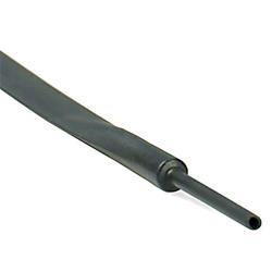 Heat Shrink Tubing, 3:1, Hi-Temp, Black, 9mm Diameter, 4 ft. Length, Each