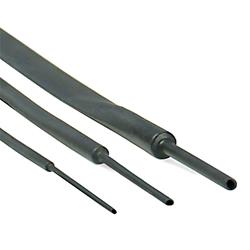Shrink Sleeve Tubing, 3-6-9mm Diameters, 4 ft. Length Each, Black, Polyolefin, Set of 3