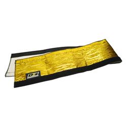 Heat Sleeve, Gold Heat Sheath, 36 in. Length, 0.75 in. Diameter, Max Temperature 800 degrees F, Slip-On, Each