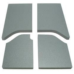 Boom Mat Sound Deadening, Headliner, Gray,  Jeep,  2 Door,  Hardtop, Kit