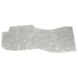 Heat Barrier, D-Mat Insulation, Various Adhesion Methods, 40 in. Length, 60 in. Width, 12mm Thick, 325 Degrees F Maximum, Gray Sheet, Each