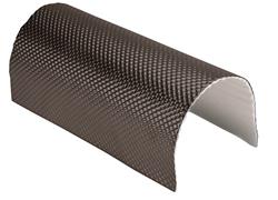 Heat Protection, Floor and Tunnel Shield, Black, 48 in. x 42 in., 3/16 in. Thick, Each