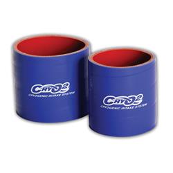 Connector Sleeve, Silicone, Blue, CryO2, 2 1/2 in. I.D., Each