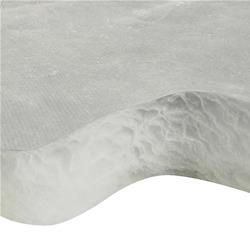 Heat Barrier, D-Mat Insulation, Various Adhesion Methods, 70 in. Length, 60 in. Width, 12mm Thick, 325 Degrees F Maximum, Gray Sheet, Each