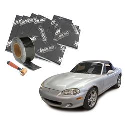 Heat Barrier and Sound Deadening Mats, Floor Vibration Damping, Noise Reducing Kit, Miata