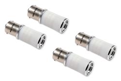 Light Bulbs, HP48, 1156 Bulb Style, LED, Amber, Set of 4