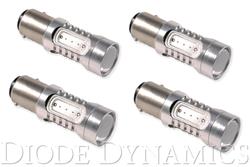 Light Bulbs, HP11, 1157 Bulb Style, LED, Amber, Set of 4