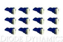 Light Bulbs, SMD2, 194 Bulb Style, LED, Blue, Set of 12