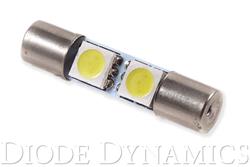 Light Bulbs, SMF2, Festoon Bulb Style, LED, Warm White, 3000K Color Temperature, Each