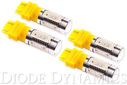 Light Bulbs, HP11, 3157 Bulb Style, LED, Amber, Set of 4