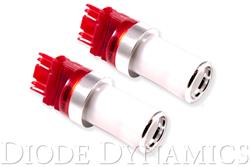 Light Bulbs, HP48, 3157 Bulb Style, LED, Red, Pair