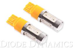 Light Bulbs, HP11, 7443 Bulb Style, LED, Amber, Pair