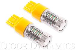 Light Bulbs, XP80, 7443 Bulb Style, LED, Amber, Pair