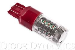 Light Bulbs, XP80, 7443 Bulb Style, LED, Red, Each