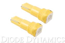 Light Bulbs, SMD1, 74 Bulb Style, LED, Amber, Pair