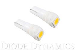 Light Bulbs, SMD1, 74 Bulb Style, LED, Warm White, 3000K Color Temperature, Pair