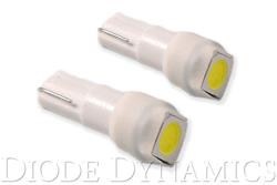 Light Bulbs, SMD1, 74 Bulb Style, LED, Cool White, 6000K Color Temperature, Pair