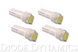Light Bulbs, SMD1, 74 Bulb Style, LED, Cool White, 6000K Color Temperature, Set of 4