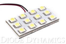 Light Bulbs, SMD12 Boards, LED, Red, Pair