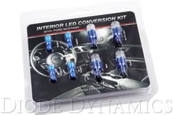 Interior Lights, Stage 1, LED, 300 Lumens, Blue, Ford, Kit