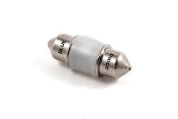 Light Bulbs, HP6, Festoon Bulb Style, LED, Blue, Each