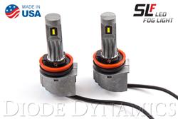 Light Bulbs, SLF, H10 Bulb Style, LED, Yellow, Pair