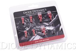 Light Bulbs, Stage 1 Interior Conversion Light Kits, LED, Red, Kit