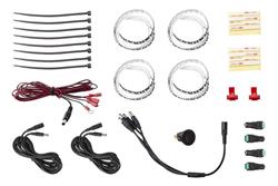 LED Light, Cool White LED Footwell Kit 4pc