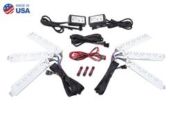 LED Boards, Multi-Color, Red/Green/Blue/White, LED, Daytime Running Light, Ford, Kit