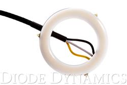 Halo Kit, HD LED, Headlight, Red, Universal, 50mm Diameter, Pair