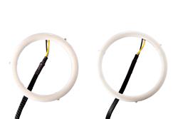 Halo Kit, HD LED, Headlight, Red, Universal, 80/100mm Diameter, 2 Sets