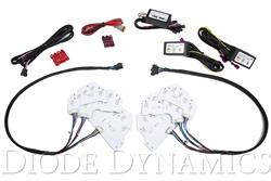 2018 Ford Mustang RGBW DRL LED Boards USDM/EU