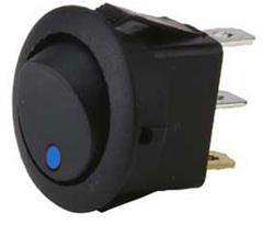 LED Toggle Switch Blue