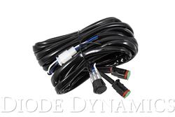 Light Wiring Harness, Heavy Duty, Dual Output, 2-Pin, with Switch, Kit