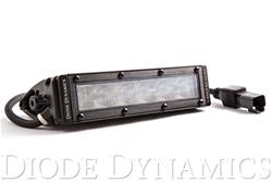 6 Inch LED Light Bar Single Row Straight SS6 White Wide Light Bar Single