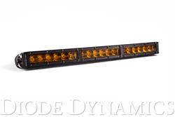 18 Inch LED Light Bar Single Row Straight Amber Driving Each Stage Series