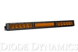 18 Inch LED Light Bar Single Row Straight Amber Combo Each Stage Series